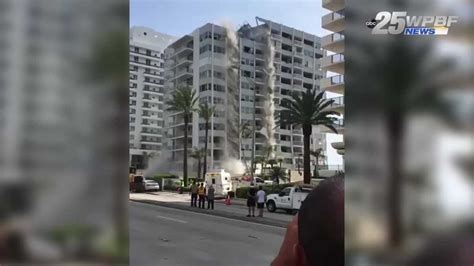 building collapse captured  video