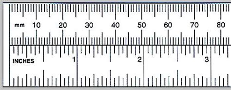 Ruler Image In Inches Actual Size Printable 6 Inch Ruler Actual Size