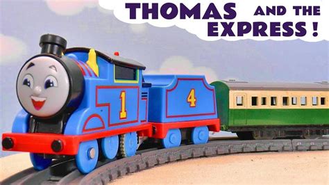 Thomas And The Express All Engines Go Toy Train Story Thomas And