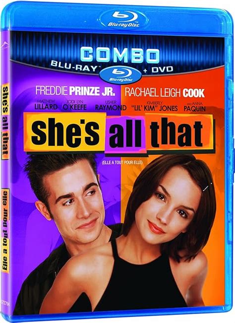 She S All That [blu Ray Dvd] Amazon Ca Freddie Prinze Jr Rachel Leigh Cook Matthew Lillard