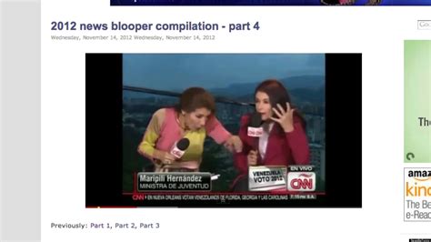 2012 News Blooper Compilation Part Four Video Huffpost