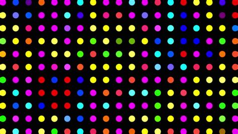 Colorful Polka Dots Stock Footage Video Shutterstock