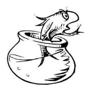 The dog and her children. Dr Seuss Characters Coloring Pages at GetColorings.com | Free printable colorings pages to print ...