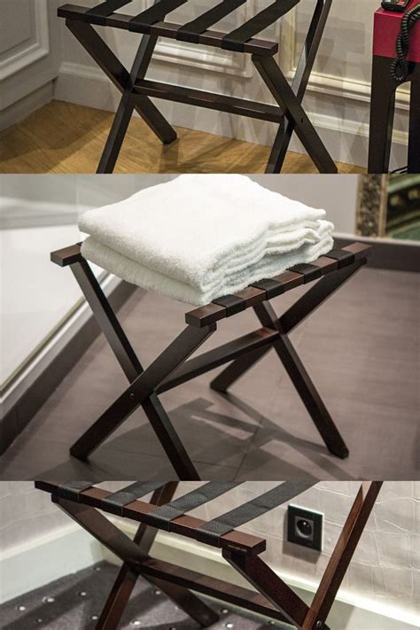 Folding Wooden Luggage Rack For Hotel Rooms In 2021 Luggage Rack