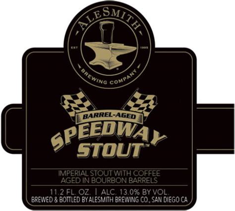 Barrel Aged Speedway Stout 2019 Alesmith Brewing Company Untappd