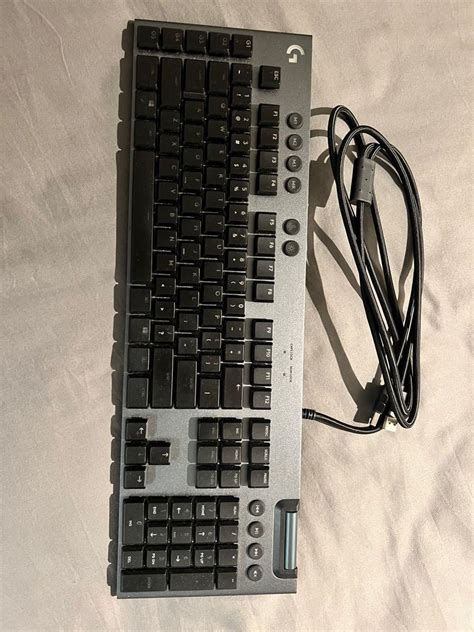 Logitech G815 Mechanical Keyboard Tactile Brown Switch Computers
