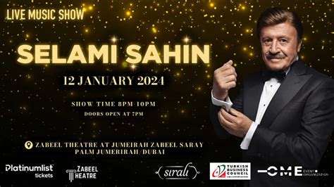 Selami Sahin Concert At Zabeel Theatre Dubai Dubai Local