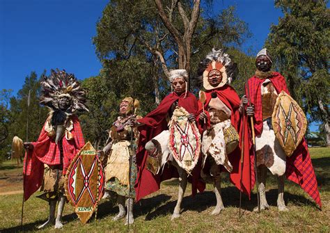 Kikuyu Tribe People In Traditional Clothing Laikipia Nya Flickr