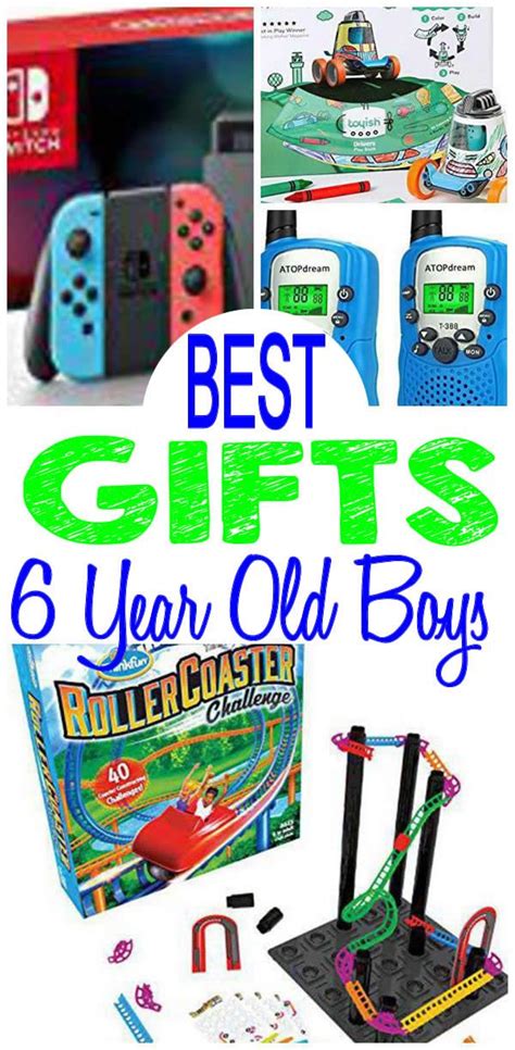 6 Year Old Boys Gifts  Christmas gifts for boys, 6 year old boy, 6
