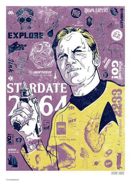 Fine Art Trio Of Spock Kirk And Mccoy From Iron Gut Star Trek Artwork