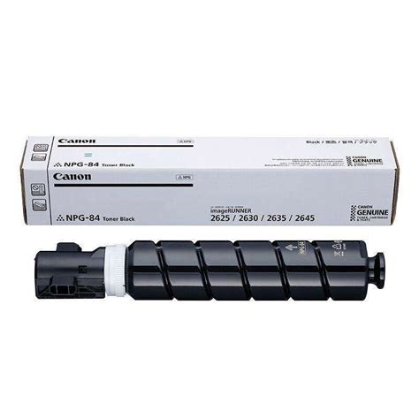 2625263026352645 Black Canon Npg 84 Toner Cartridge For Officehome