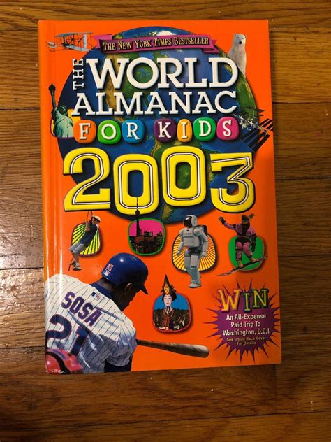 The World Almanac For Kids 2003 By World Almanac Editors 2002