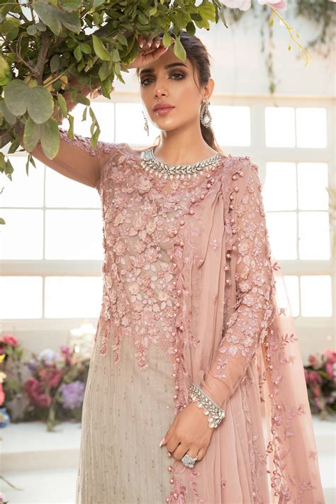 Best Eid Women Dresses Maria B Mbroidered Eid Collection 2021 2022