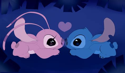 Download Stitch And Angel By Littlepolka Cute Lilo And Stitch