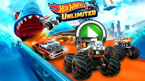 Hot Wheels Unlimited Epic Racing New Tracks Monster Trucks 168 Youtube
