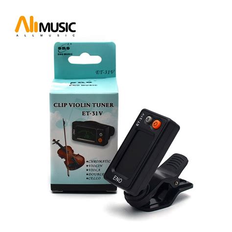 Eno Et 31v Violin Tuner Clip On Tuner Automatic Tuning Mode For Violin