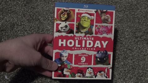 Dreamworks Ultimate Holiday Collection Blu Ray Unboxing Youtube