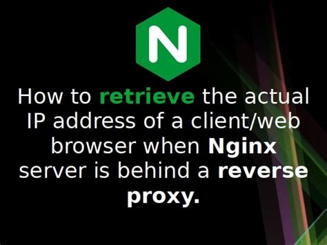 Nginx Restore Real IP Address When Behind A Reverse Proxy Knowledgebase SiSrv Hosting