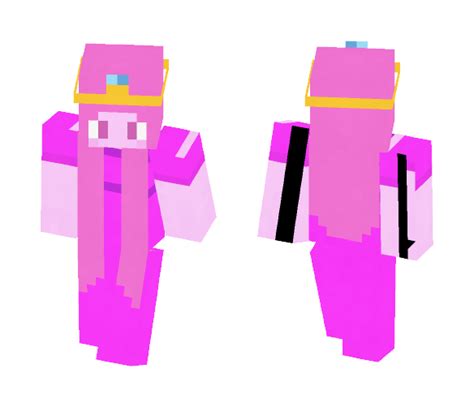 Get Princess Bubblegum Adventure Time Minecraft Skin For Free
