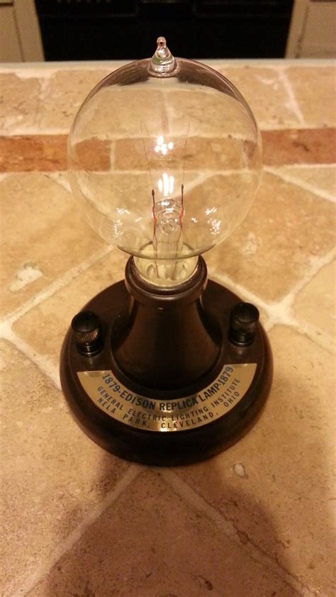 Shop wayfair for the best edison bulb table lamp. 1879 - Edison Replica Lamp - 1879 | Top pic | Plastic ...