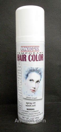 Give your hair the attention it deserves. Spray On Wash Out White Hair Color Temporary Hairspray ...