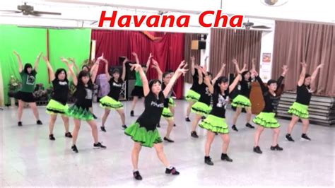 Havana Cha｜line Dance By Ria Vos｜demo And Walkthru｜哈瓦那恰恰｜含導跳｜4k Youtube