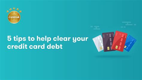 5 Tips To Help Clear Your Credit Card Debt Youtube