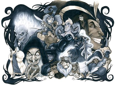 Disney Villains Drawings At Explore Collection Of