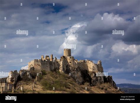 Ruins Of The Largest Medieval Castle In Central Europe Spiš Castle In