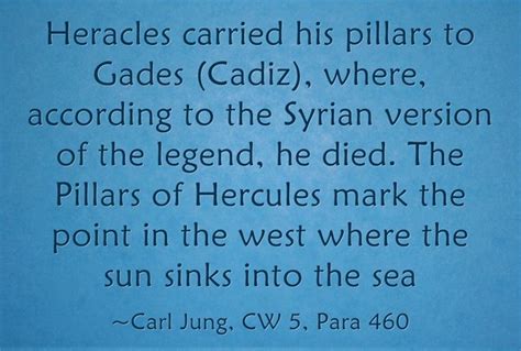 Heracles Carried His Pillars To Gades Cadiz Where According To The