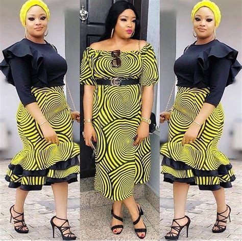 Pin By Olaide Ogunsanya On Sewinspiration Church Dresses Fitted Dress Pattern African