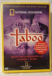 National Geographic Taboo The Complete 2nd Second Season 2 DVD 2005
