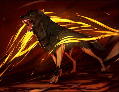 Tacaya Demon Wolf Anime Wolf Anime Wolf Drawing