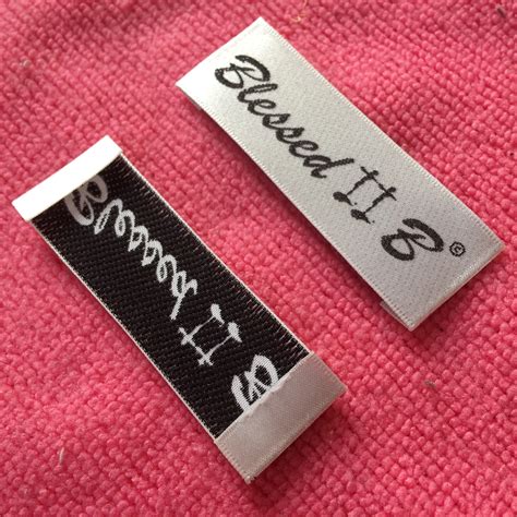 New Style Garment Woven Label For Clothingclothing Woven Label For