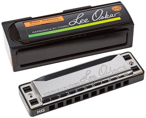 Lee Oskar Harmonica Major Key High G Reverb