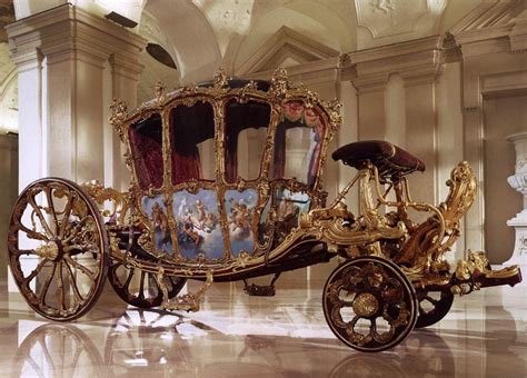 Golden Carriage By Pineau Nicolas