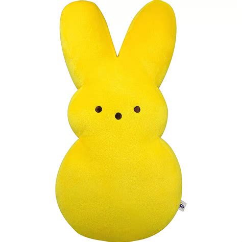 Yellow Peeps Bunny Plush 8in X 15in Party City
