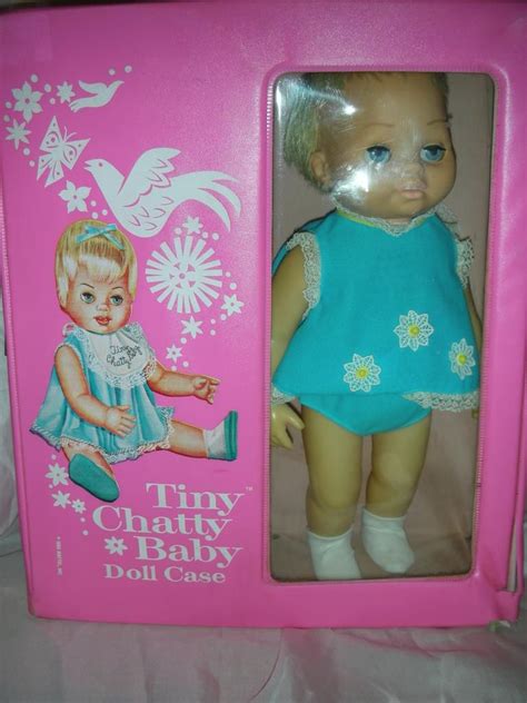 Chatty Cathy Baby Doll By Mattel With Original Case Baby Dolls