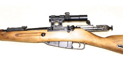 1943 Dated Russian Mosin Nagant Sniper Rifle Uk Deac Mjl Militaria