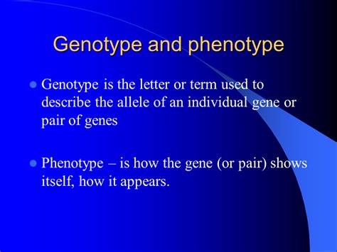 Genetic Crosses Presentation Genetics