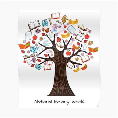 National Library Week Premium Premium Poster For Sale By