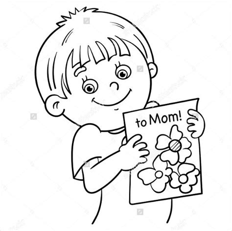 mothers day coloring pages  sample  format  premium templates