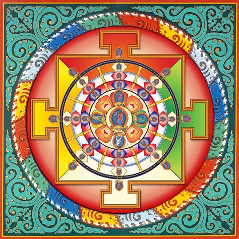 Wisdom Quarterly American Buddhist Journal Enter The Mandala Cosmic Mind Maps