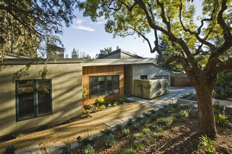 Low Slope Metal Roof Contemporary Exterior San Francisco By