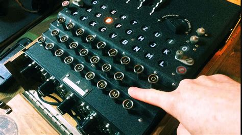 Amazing Replica Enigma Machine For Sale Demo Youtube