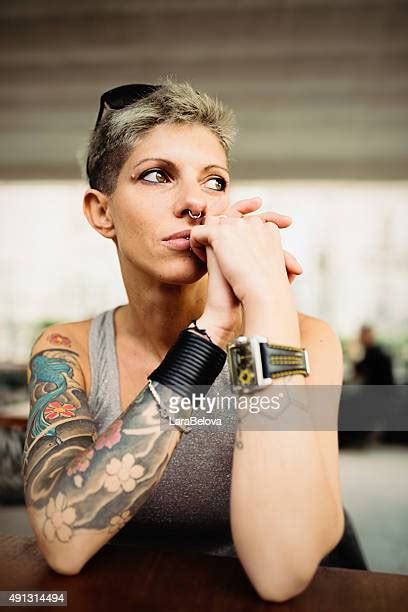 Older Woman Tattoo Photos And Premium High Res Pictures Getty Images