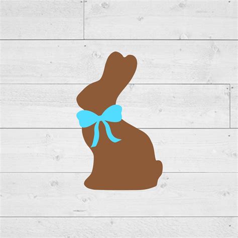 Chocolate Bunny svg Easter Bunny svg Easter svg Bunny svg | Etsy