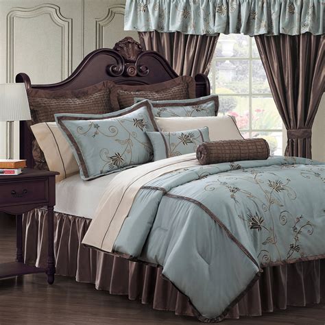 Asiana Embroidered 24 Piece Bedding Set With Sheet Set And Window