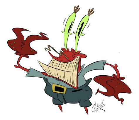 Mr Krabs By Cosmic Doodle On Deviantart Spongebob Squarepants Tv
