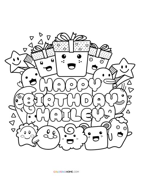 Hailey Name Coloring Pages - Coloring Home